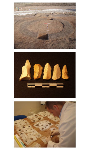 Features and finds at Willington