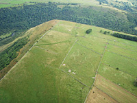 The hillfort from the air