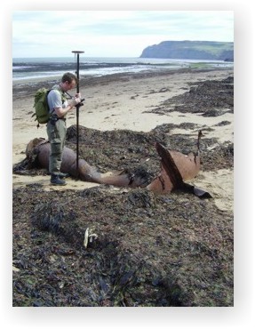 Dave surveying for the NERCZA phase 2