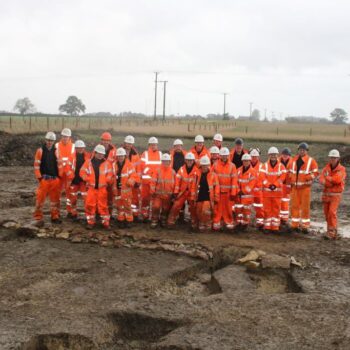 A great team of archaeologists © Copyright ARS Ltd 2021